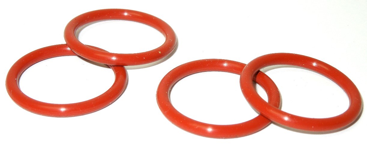 3/8″ NPT O’RING (4-Pack) Weldless Home Brew Kettle Brewing FDA Silicone P-114×4