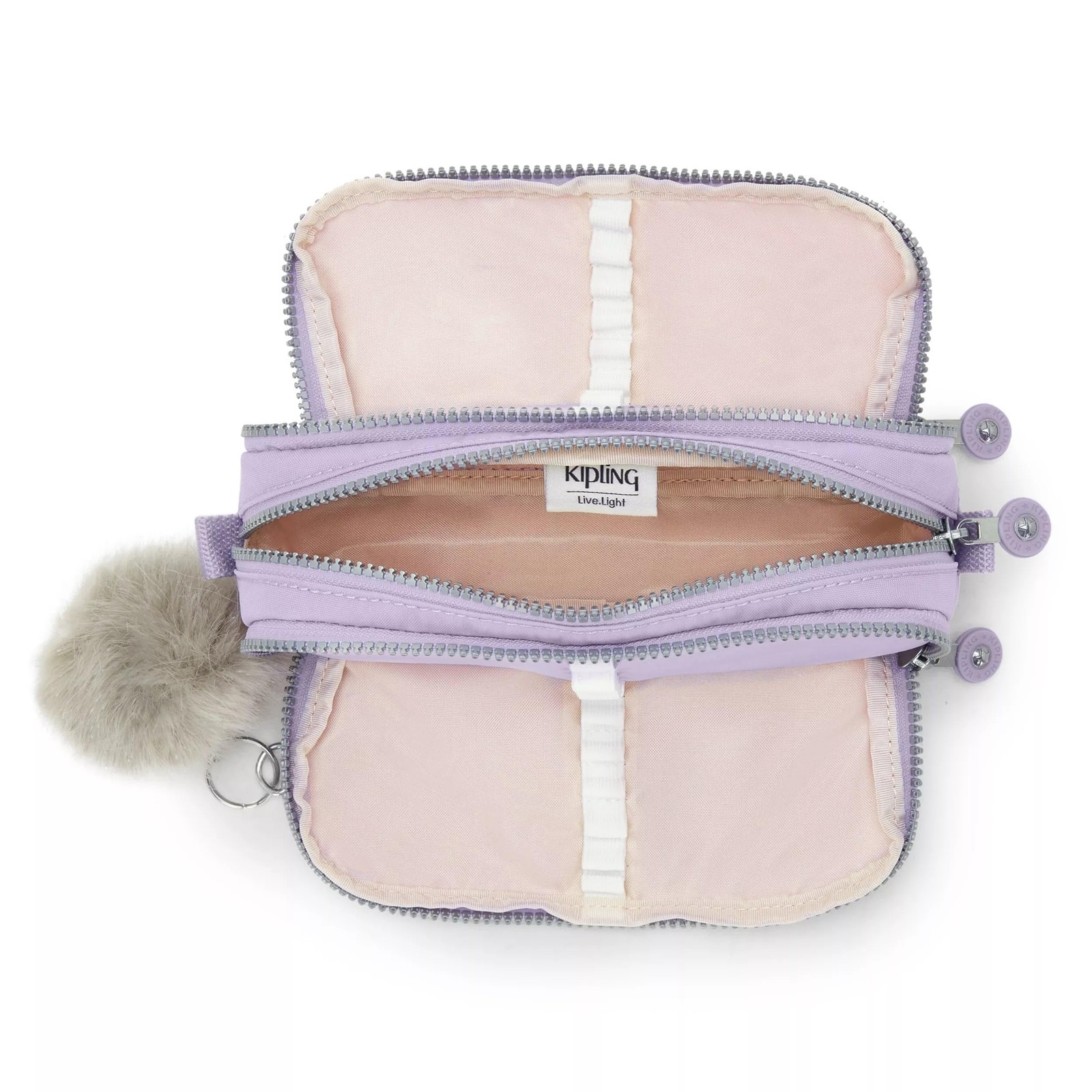 Kipling Womens Gitroy Pencil Case Organize Accessories Art Supplies Makeup