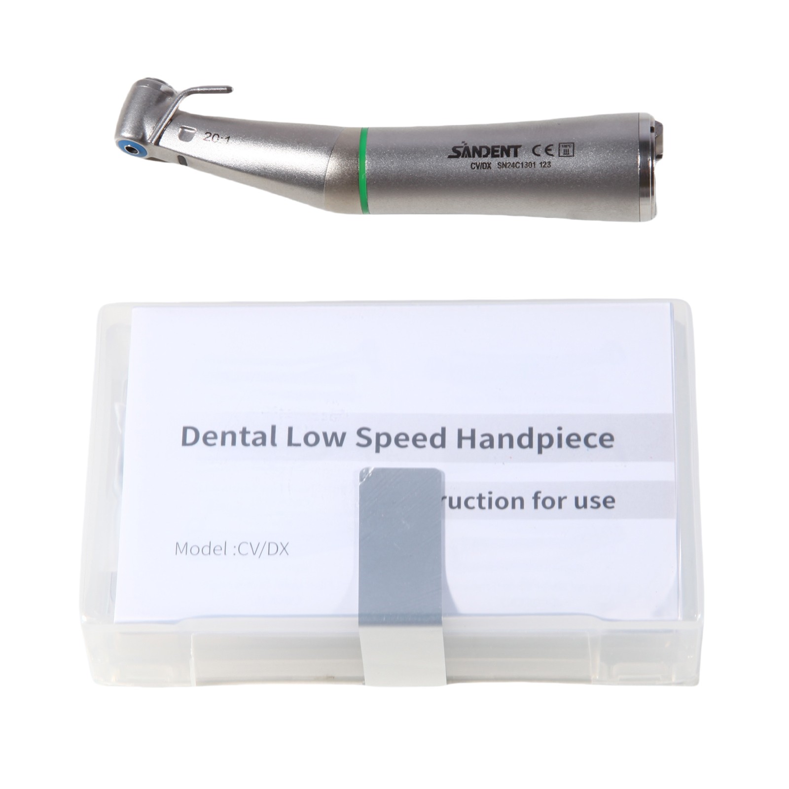 Dental Hygiene Prophy Handpiece Air Motor 4Holes 4:1 Nose Cone 360° Swivel USA
