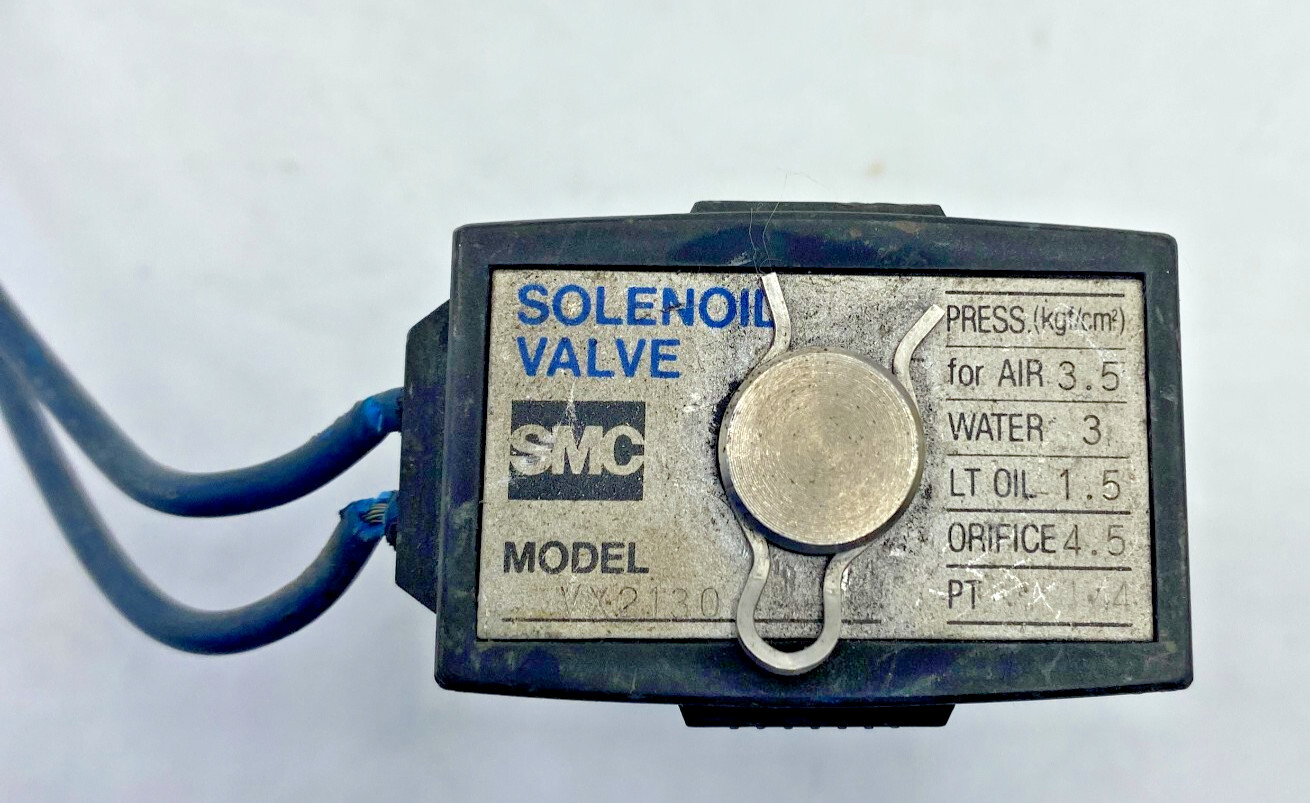 SMC VX2130 Solenoid Valve 2-Port Direct Operated for Air Water Oil ✅
