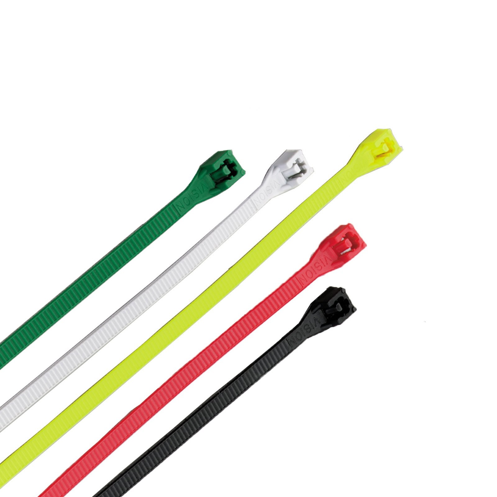 Calterm 71110 4X8X11 Nylon Cable Tie Black Natural Assorted