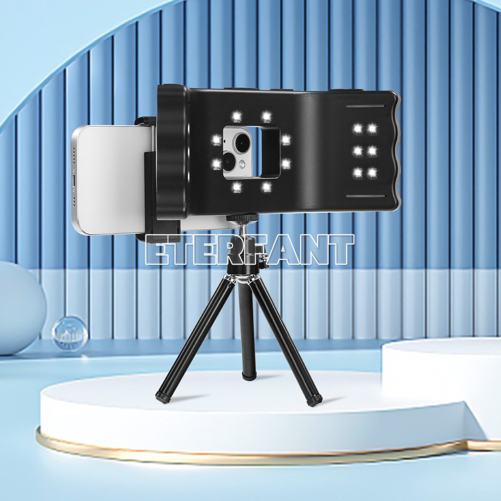 ETERFANT Dental Supplementary LED Lamp Oral Light Photography with Bracket