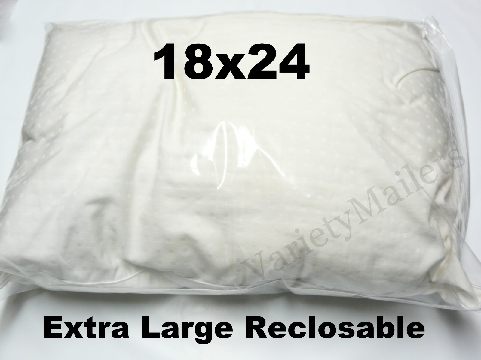 LARGE Reclosable Seal-Top Clear BIG Clothing Merchandise Storage Bags 2 Mil