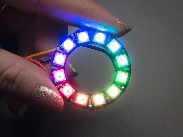 Adafruit NeoPixel Ring – Multiple Sizes