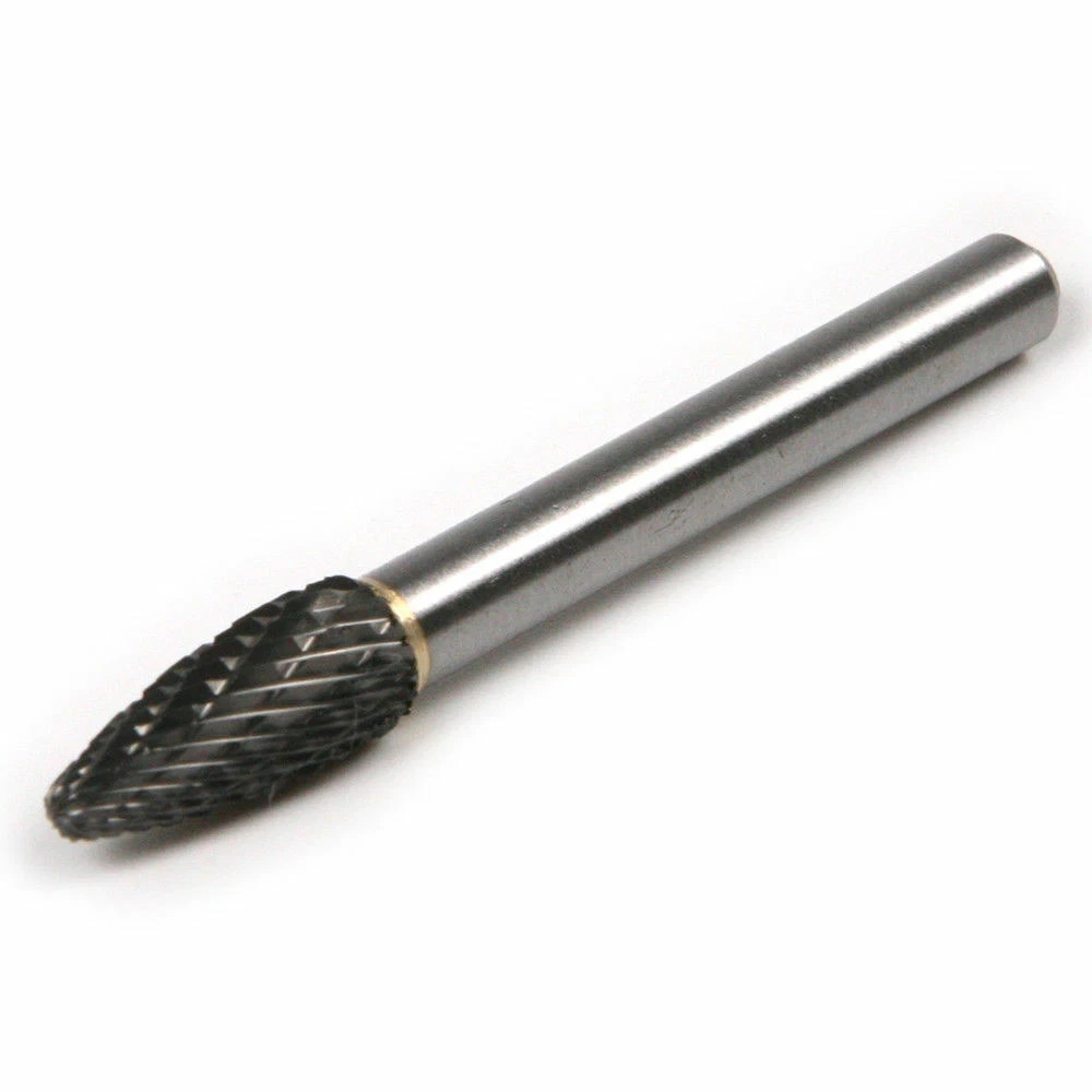 5 Types Dental Rotary Cutter Burs 1/4 Tungsten Carbide Burr 8mm Grinder Bit