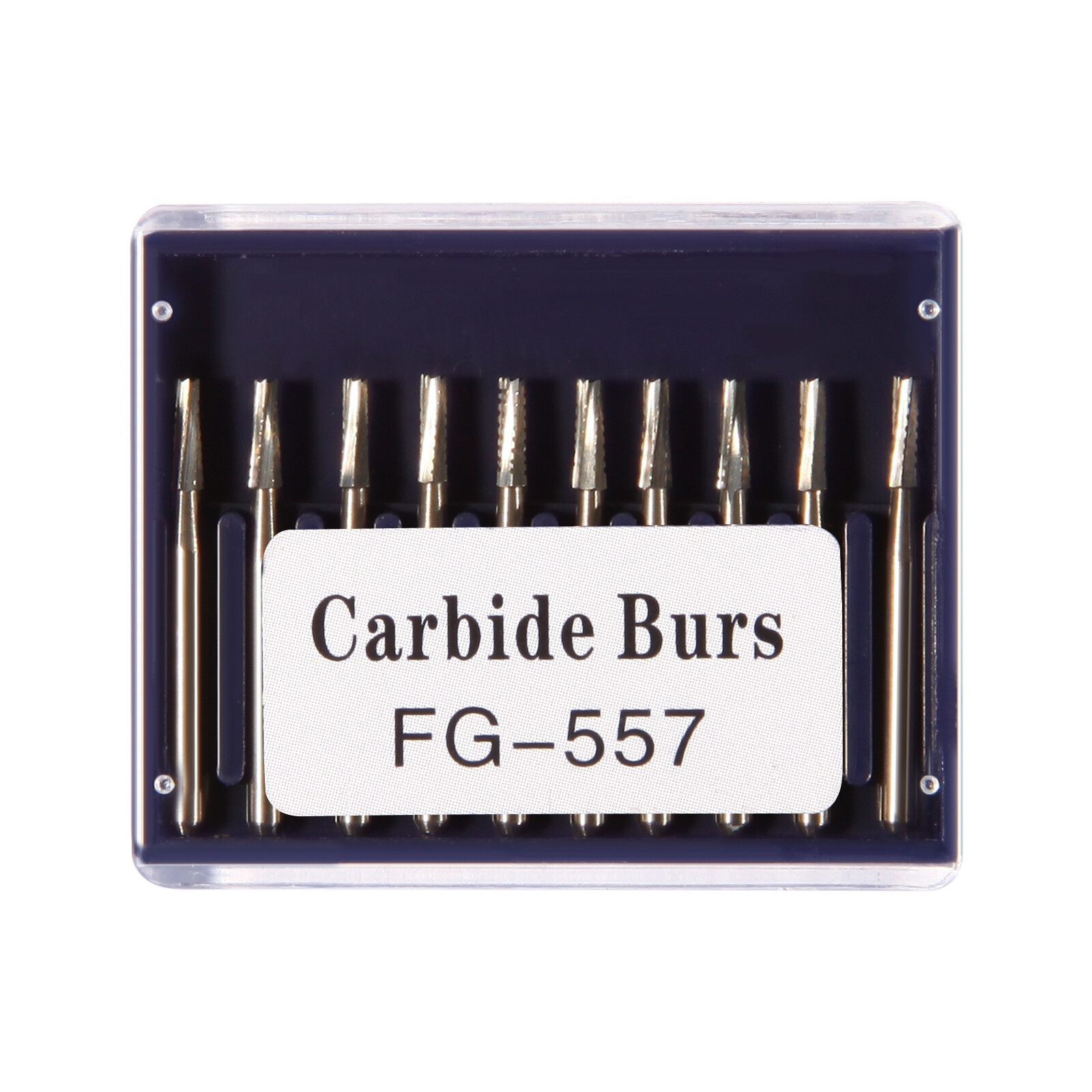 Dental Midwest FG #557 Clinic Length Cross Cut Carbide Burs 100pcs/10 Packs