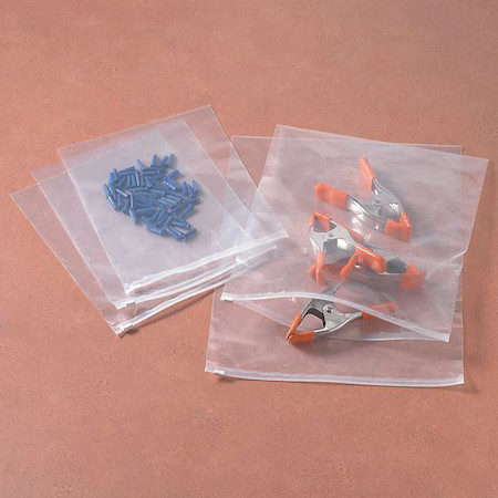 Reclosable Bag, Slide Seal, 12 In L, 16 In W, 2.75 Mil Thick, Low Density