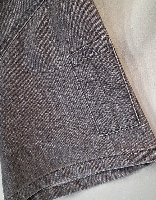 Chef Coat Reprime RP906 Unisex L Hidden Zip Short Sleeve Double Pen Pockets NEW