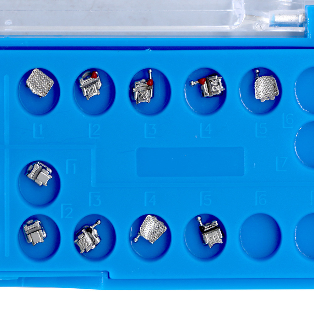 Dental orthodontic Self-ligating Brackets roth 022” 345Hooks With tool BOMAOER