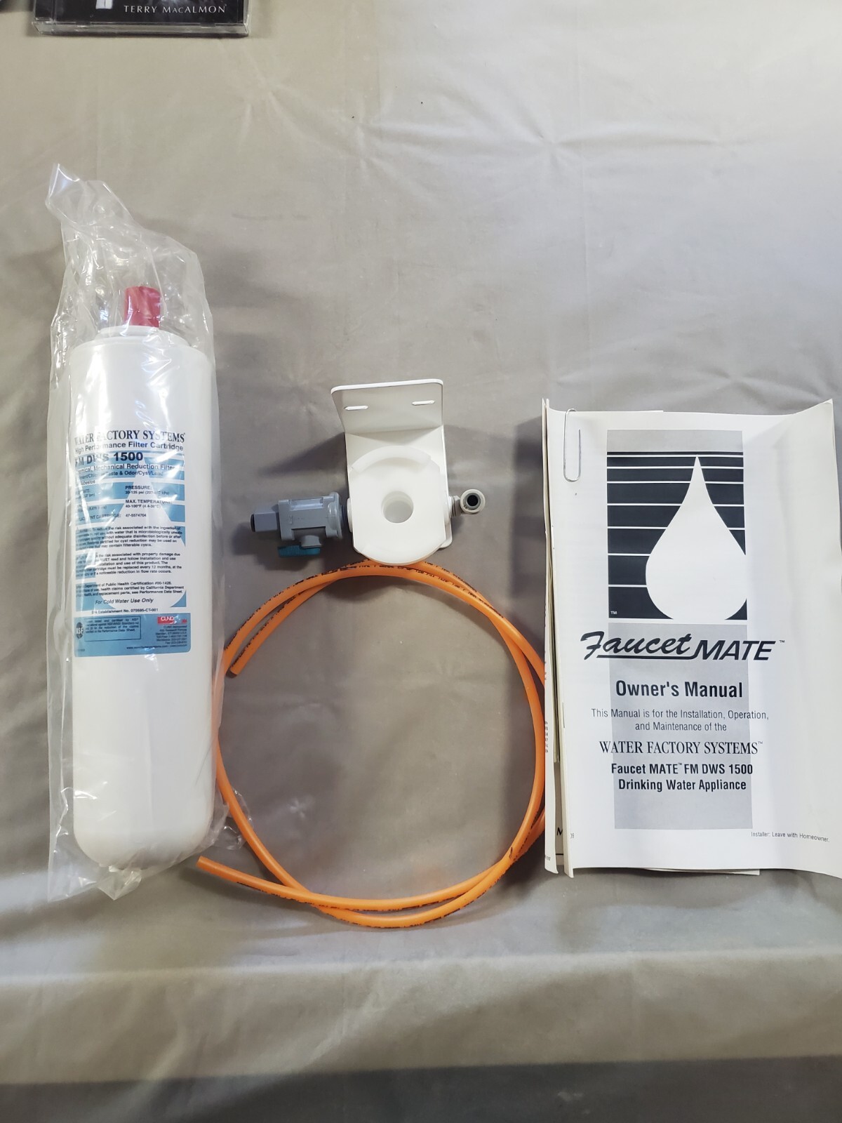 3M™ CUNO FaucetMATE® Water Factory Systems® FM DWS 1500 Drinking Water Kit – NEW
