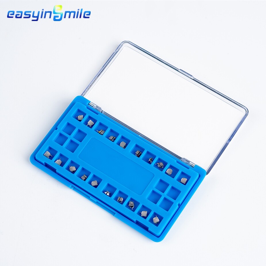 Dental Orthodontic Self-ligating Brackets Metal Braces ROTH/MBT 022 3/345Hook