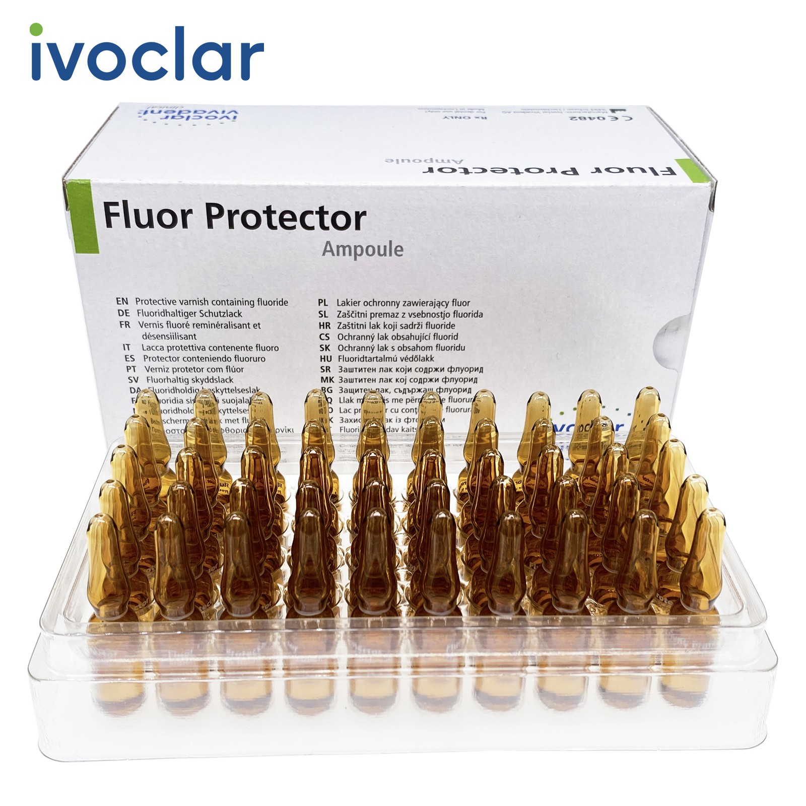 Fresh Fluor Protector Dental Fluoride Varnish Ivoclar Vivadent 0.4ML REF 63117