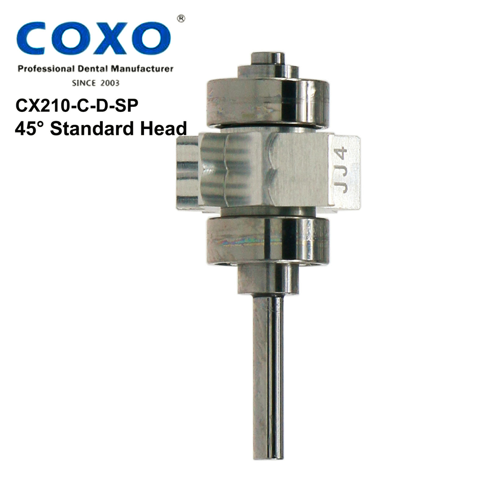 COXO Dental 45° LED High Speed Fiber Optic Handpiece Turbine MULTiflex Coupling
