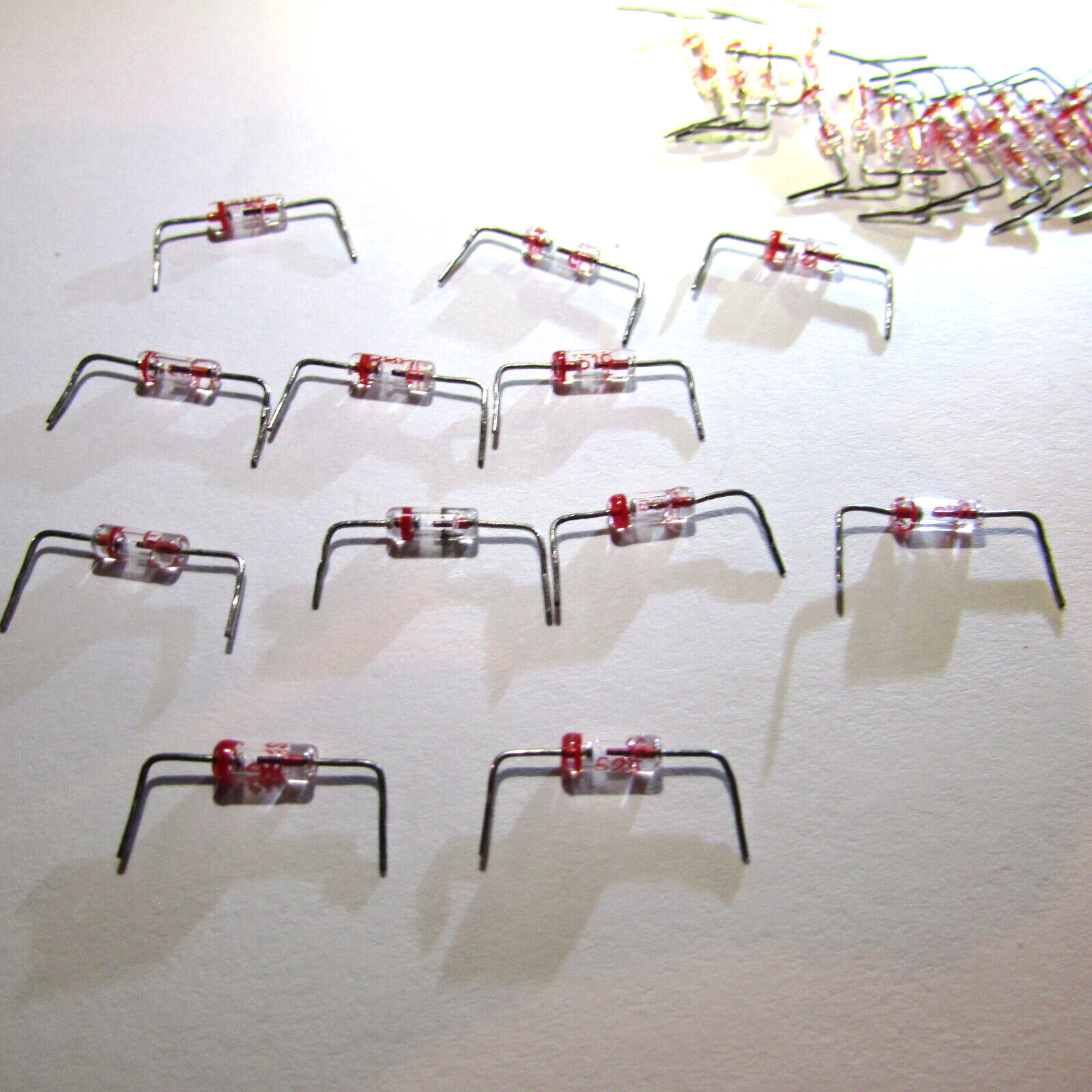 Germanium GOLD BONDED Diode Similar 1N34 ITT BKC SERIALIZED Formed DO-7, 1 PIECE