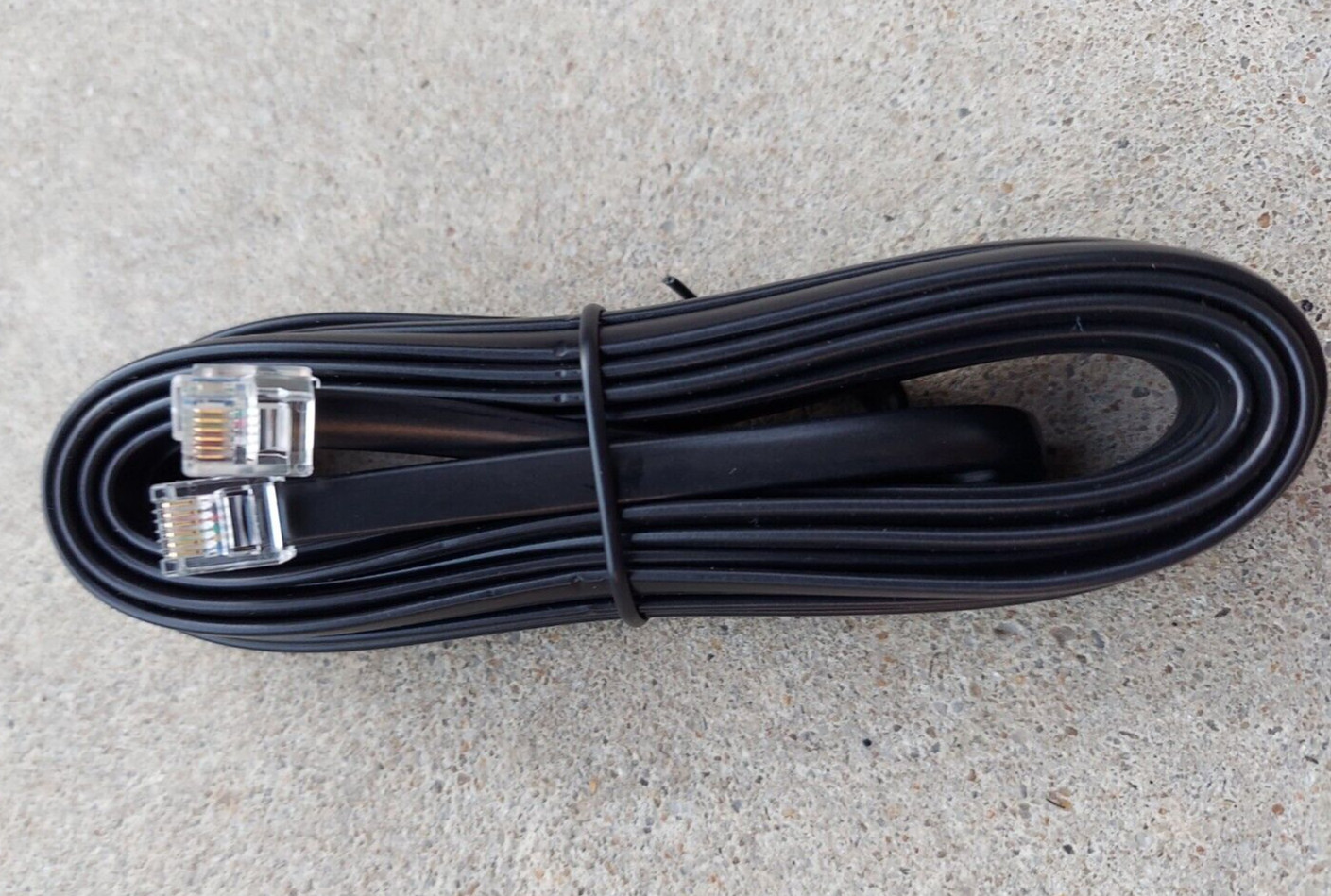 14′ Long RJ12 RJ11 6-pin Serial Cable Fits NCR, Aloha Radiant KDS to Bump Bar
