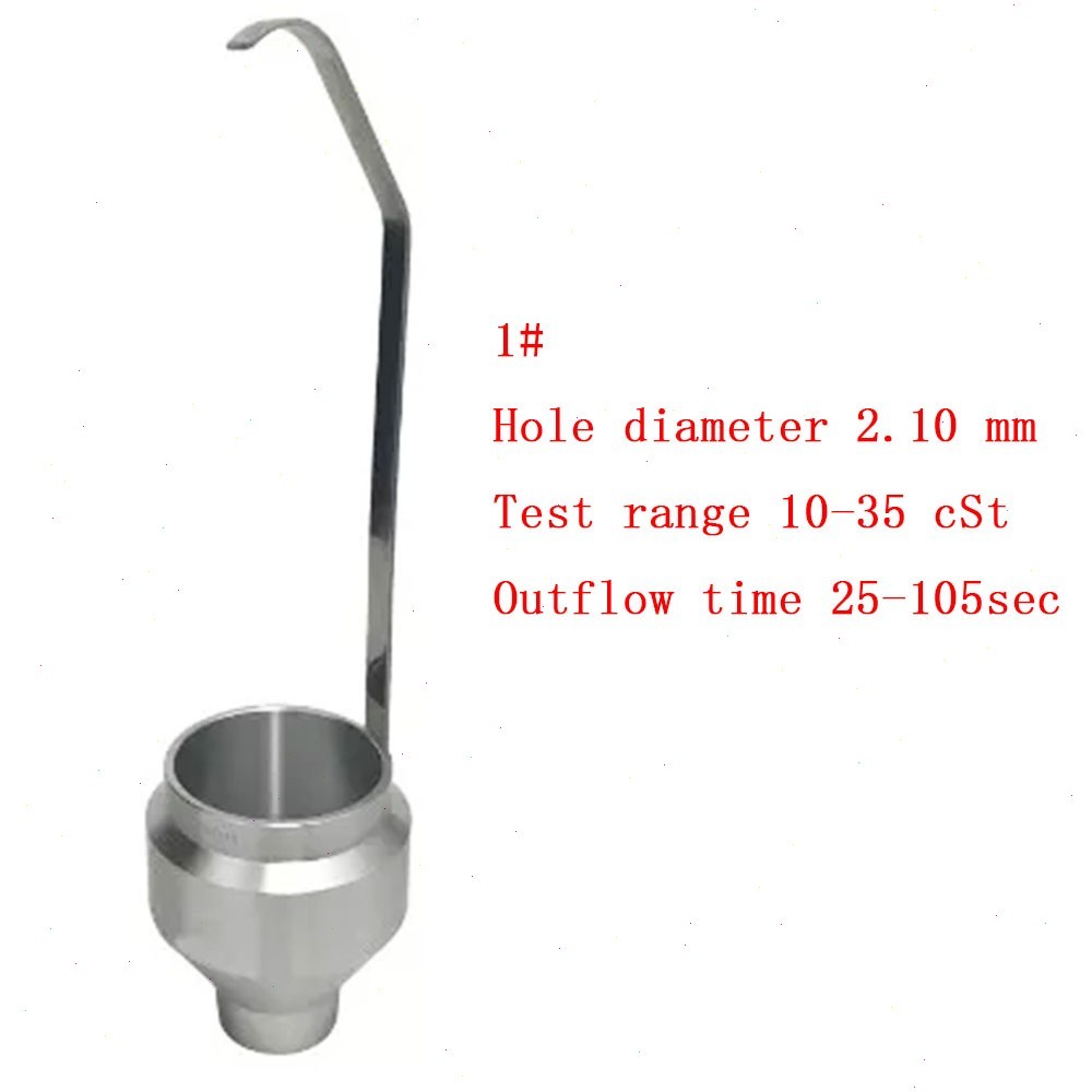 Portable Ford Flow Cup Ford Viscosity Cup with Volume 100±1ml Size 1#2#3#4#5#6#
