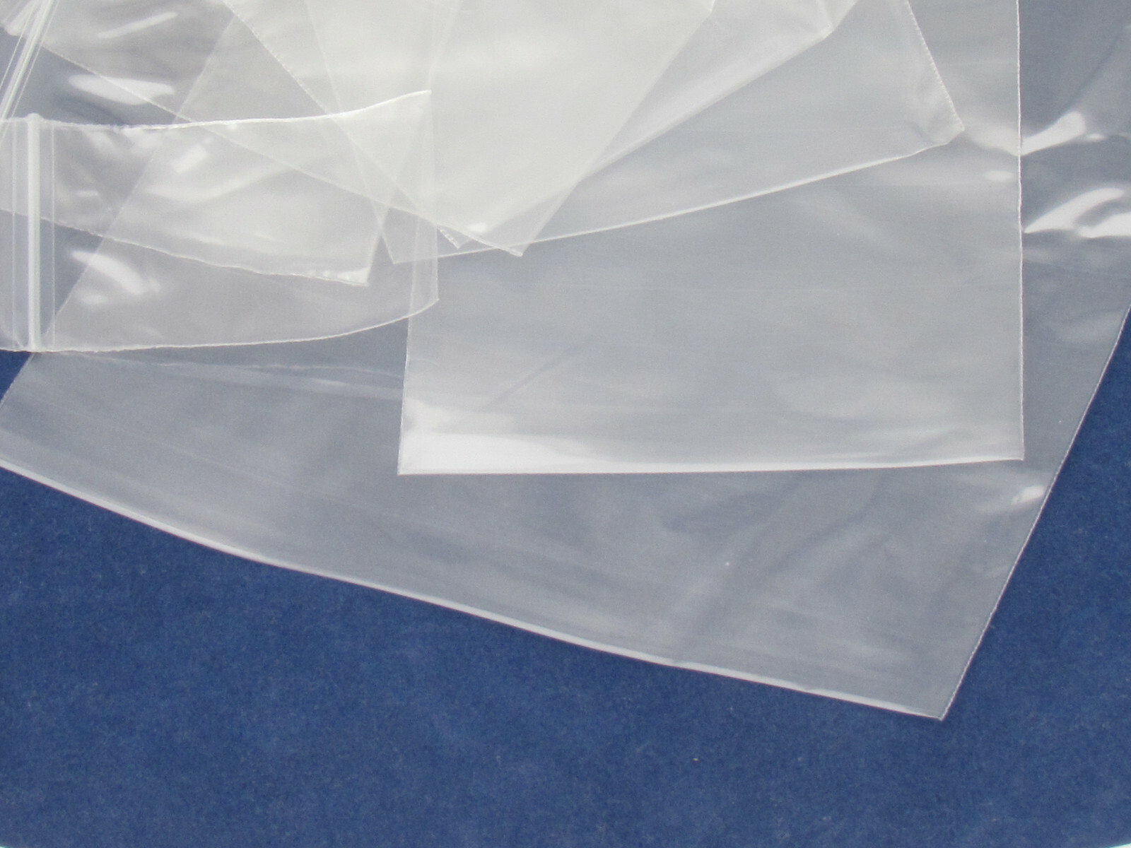 Clear 4 MIL Reclosable Zip Seal Lock able Bag Plastic Baggie Heavy Duty Top 4Mil
