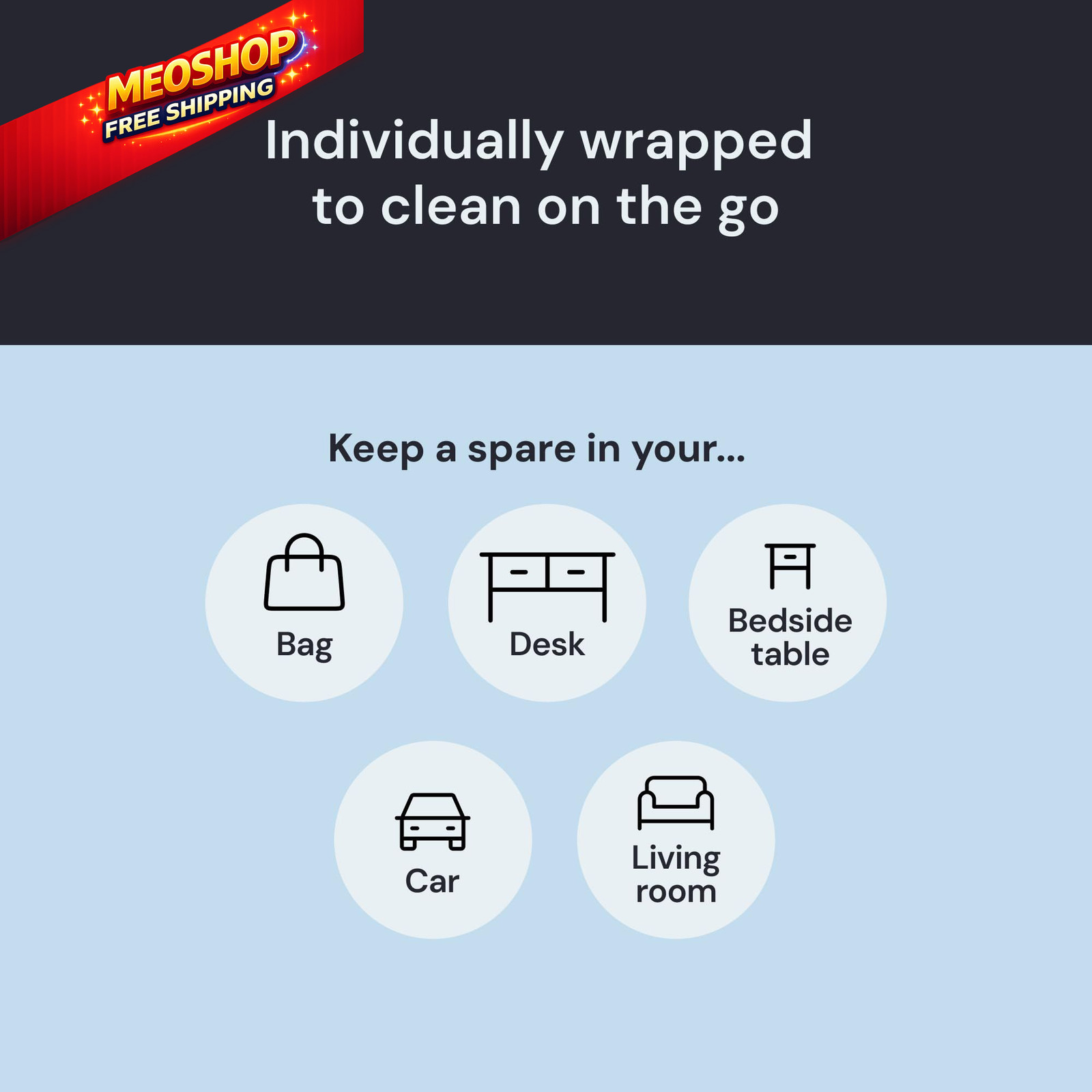 Elite Screens Microfiber Cleaning Cloth – 12″ x 12” x (Pack of 4), Blue