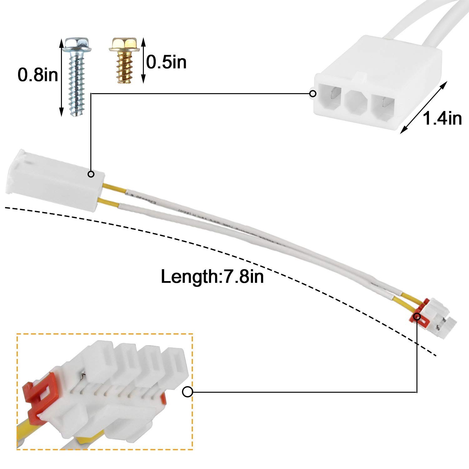 High Compatibility Refrigerator Condenser Fan Motor Kit – 120V, Easy Install