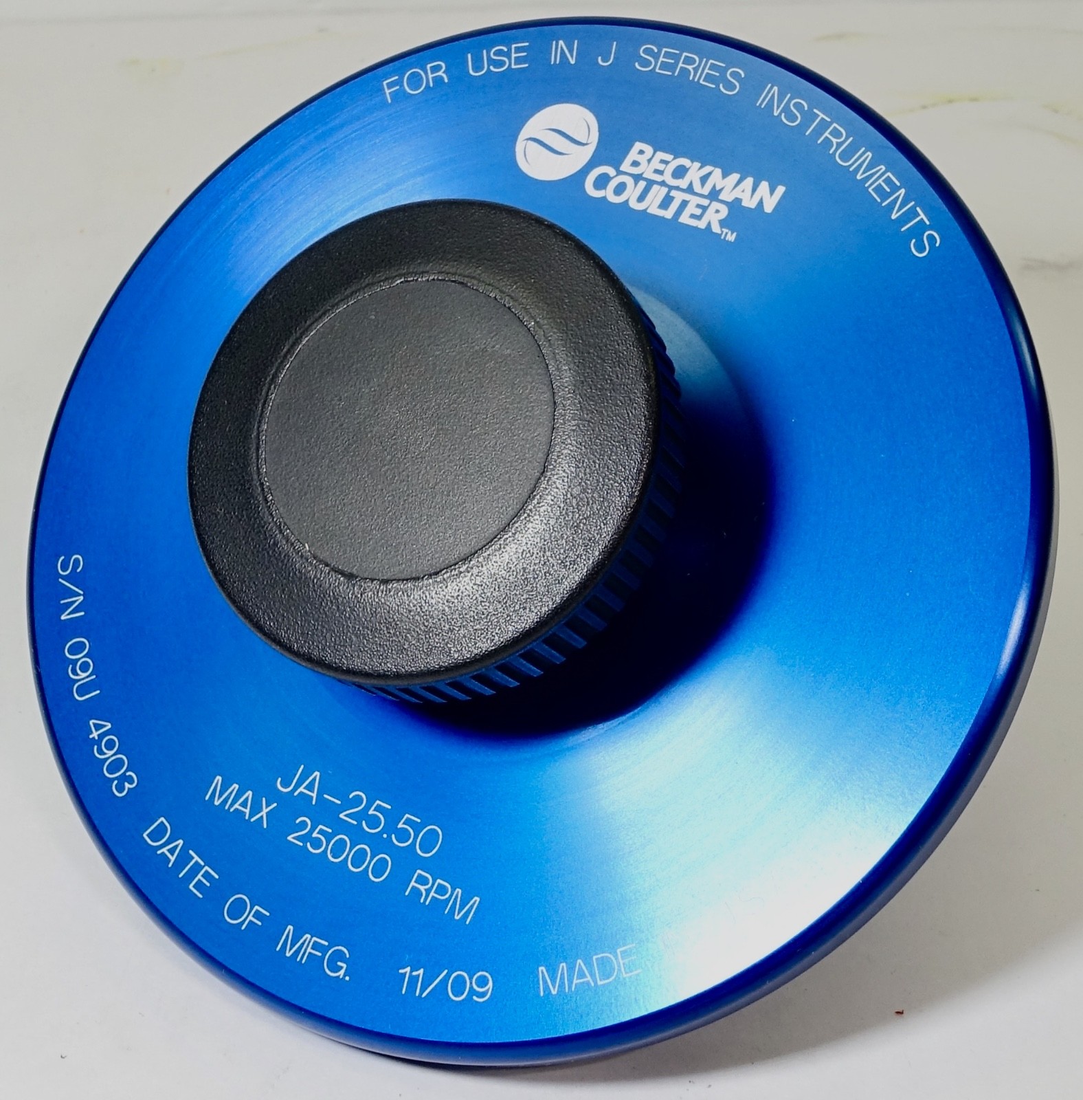 Beckman Coulter JA-25.50 Fixed-Angle Rotor 8x50mL 25,000 rpm; Great Condition