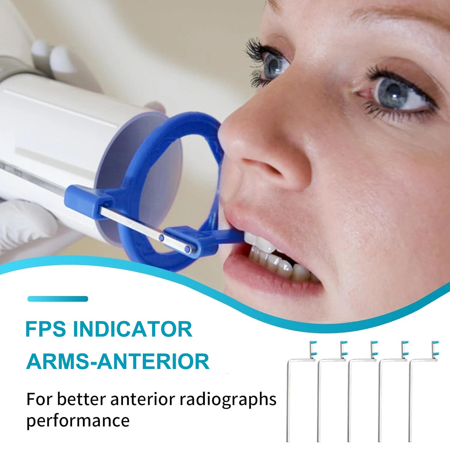 Autoclavable Universal Digital Sensor Holder Bite Block X-Ray Aiming Ring Arms