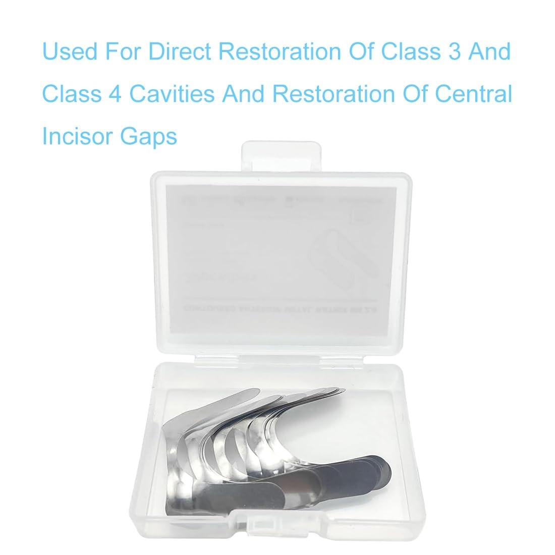 30x Dental Anterior Matrix Bands Proximal Anterior Strips Twin Anterior Matrices