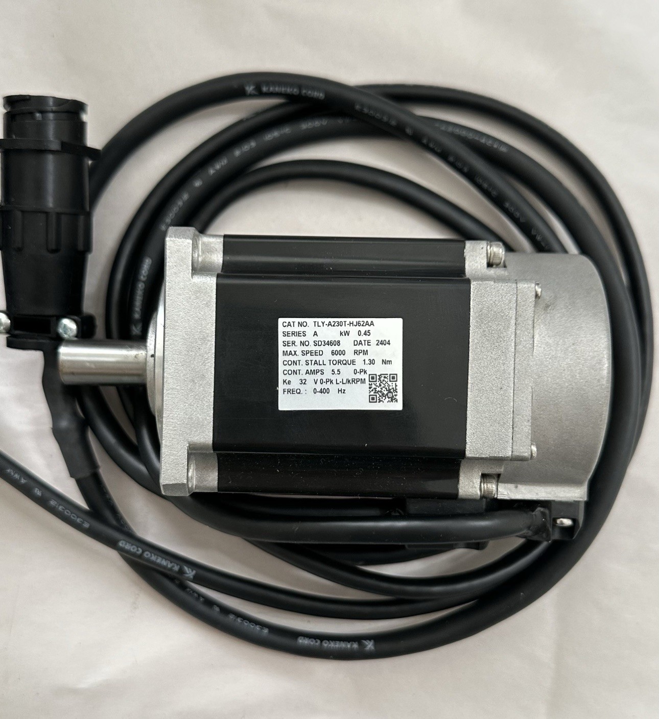 Allen-Bradley TLY-A230T-HJ62AA Servo Motor New, Installed