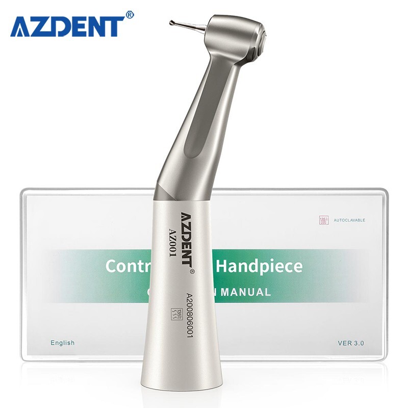 Joydental Dental Low Slow Speed Handpiece Contra Angle Straight Air Motor 2 Hole