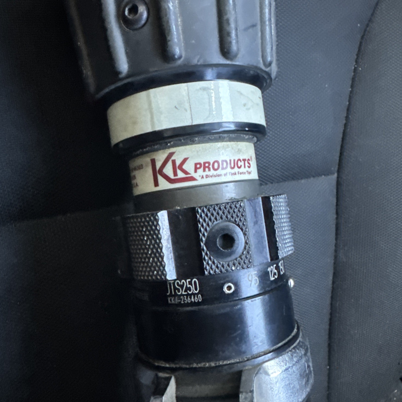 KK Products Task Force Tips ThunderFog 250 GPM Fire Hose Nozzle JTS250 2.5” NH