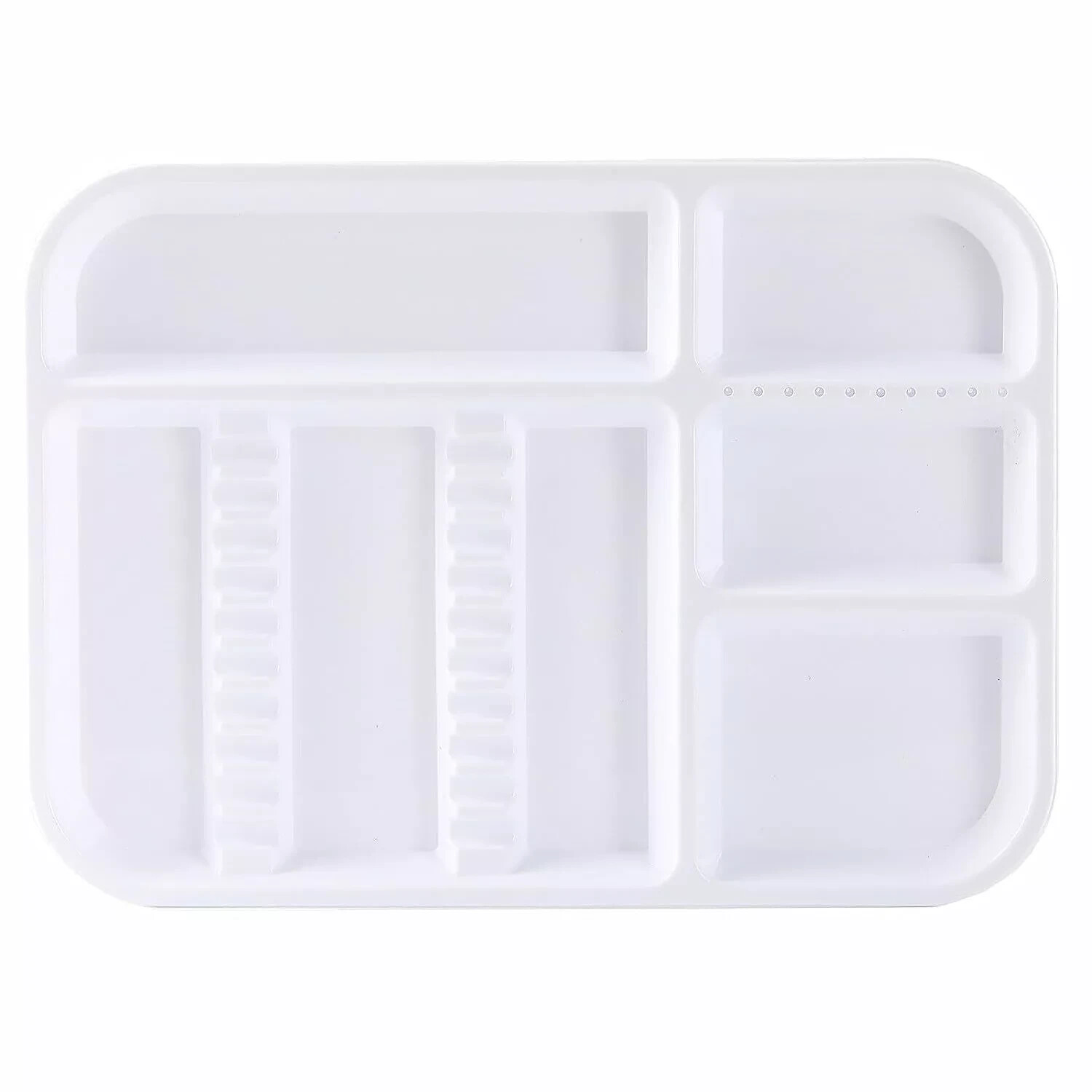 Dental Autoclavable Instrument 135°C Divided Plastic Set Up Trays Optional Type
