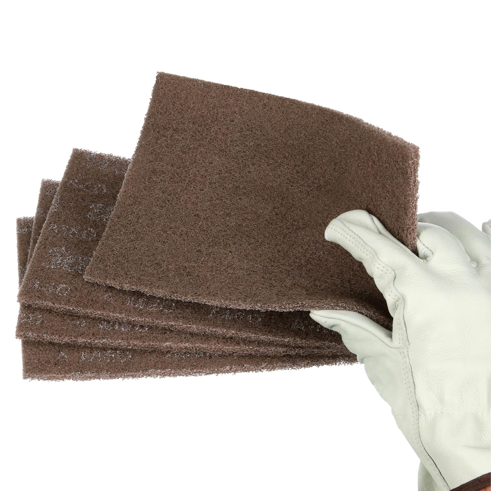 Scotch-Brite Heavy Duty Hand Pad: 6 in. x 9 in. (Tan) *5-pack