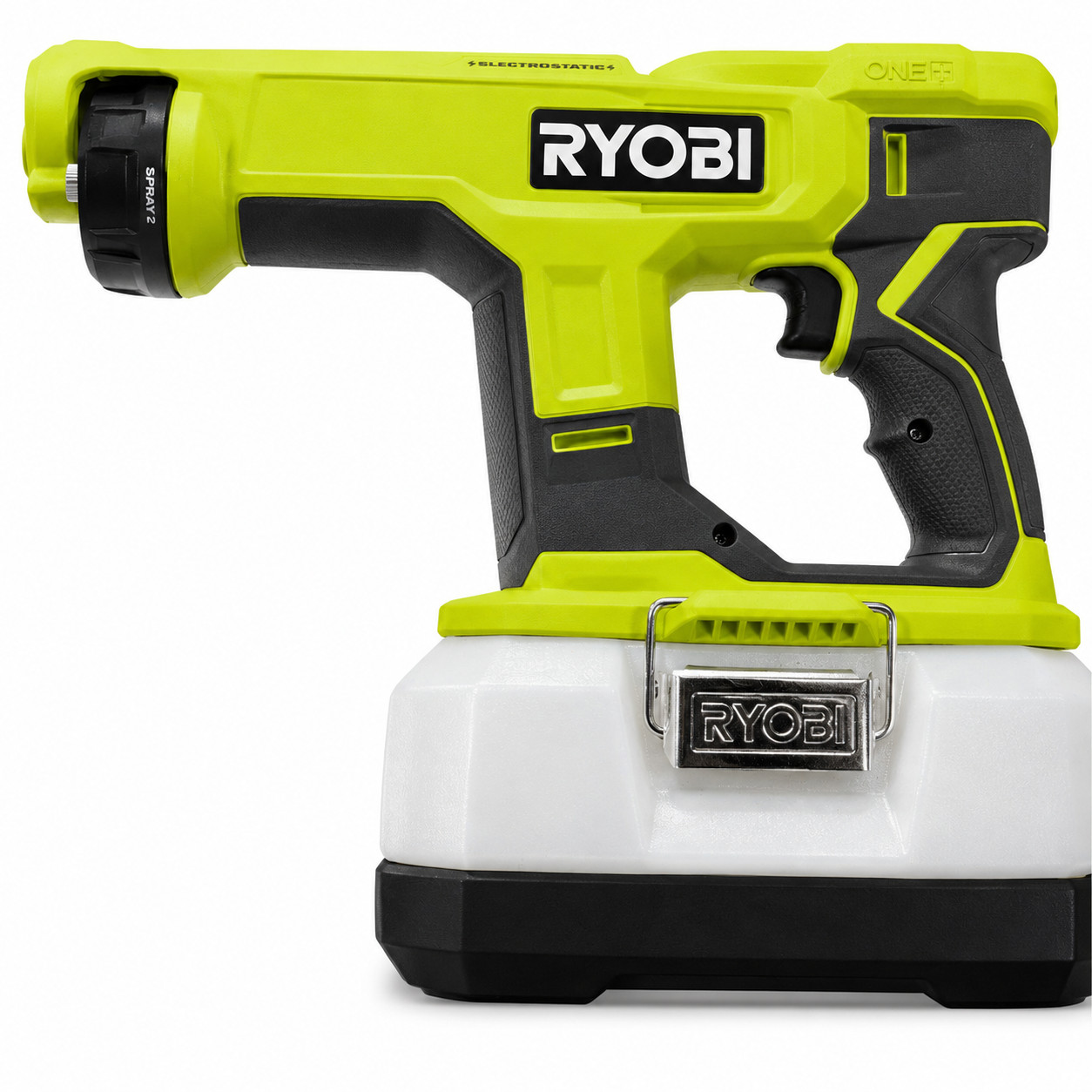 RYOBI 18V Cordless Handheld Electrostatic Disinfectant Sprayer Fogger Tool Only