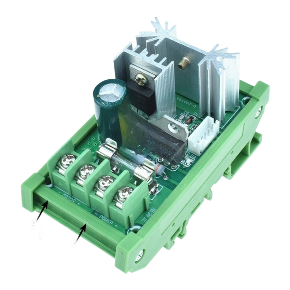 DC Motor Controller ABS 12V-55V Input Voltage 5A Continuous Operation