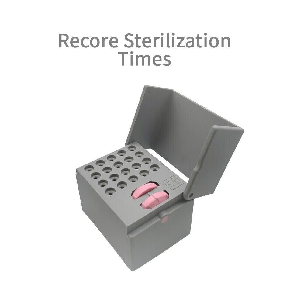 Dental 20 Holes 135°c Memory Endo Box Block Autoclavable Endodontic Root Canal