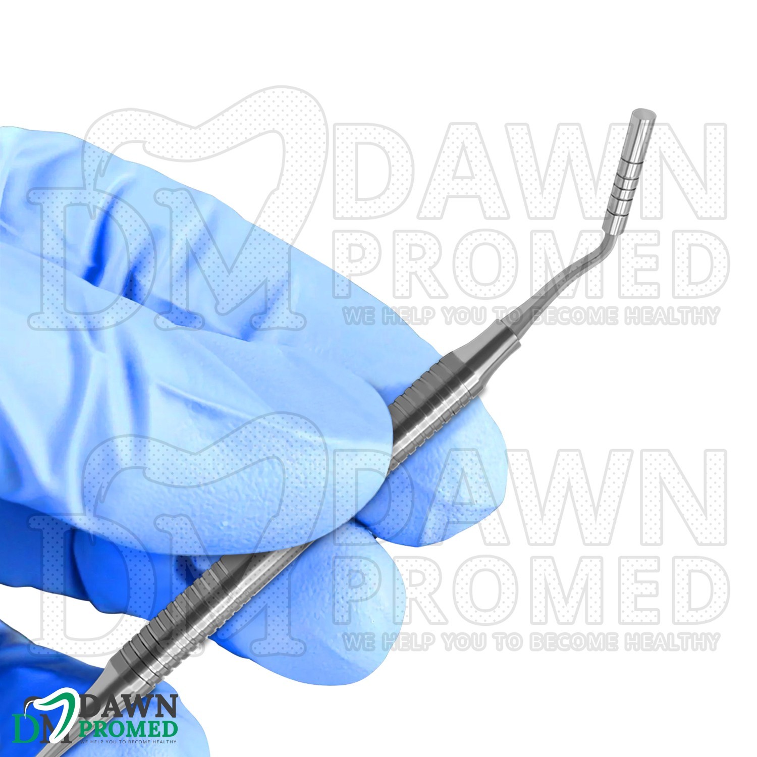 3 Pcs Dental Bone Graft Condenser Plugger 7.25″ Depth Gauge 3.3MM/4MM Smooth Set