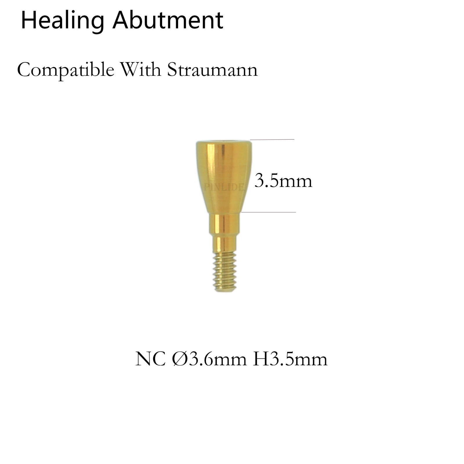 US Dental Healing Abutment Closure Compatible With Straumann ITI BoneLevel NC/RC