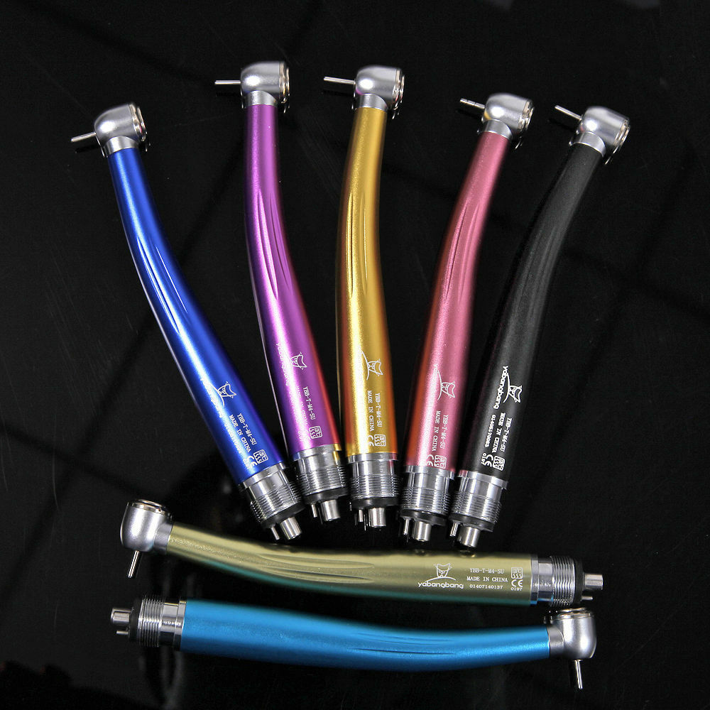 Turbina 2/4 orificios con pieza de mano de alta velocidad dental CHAM