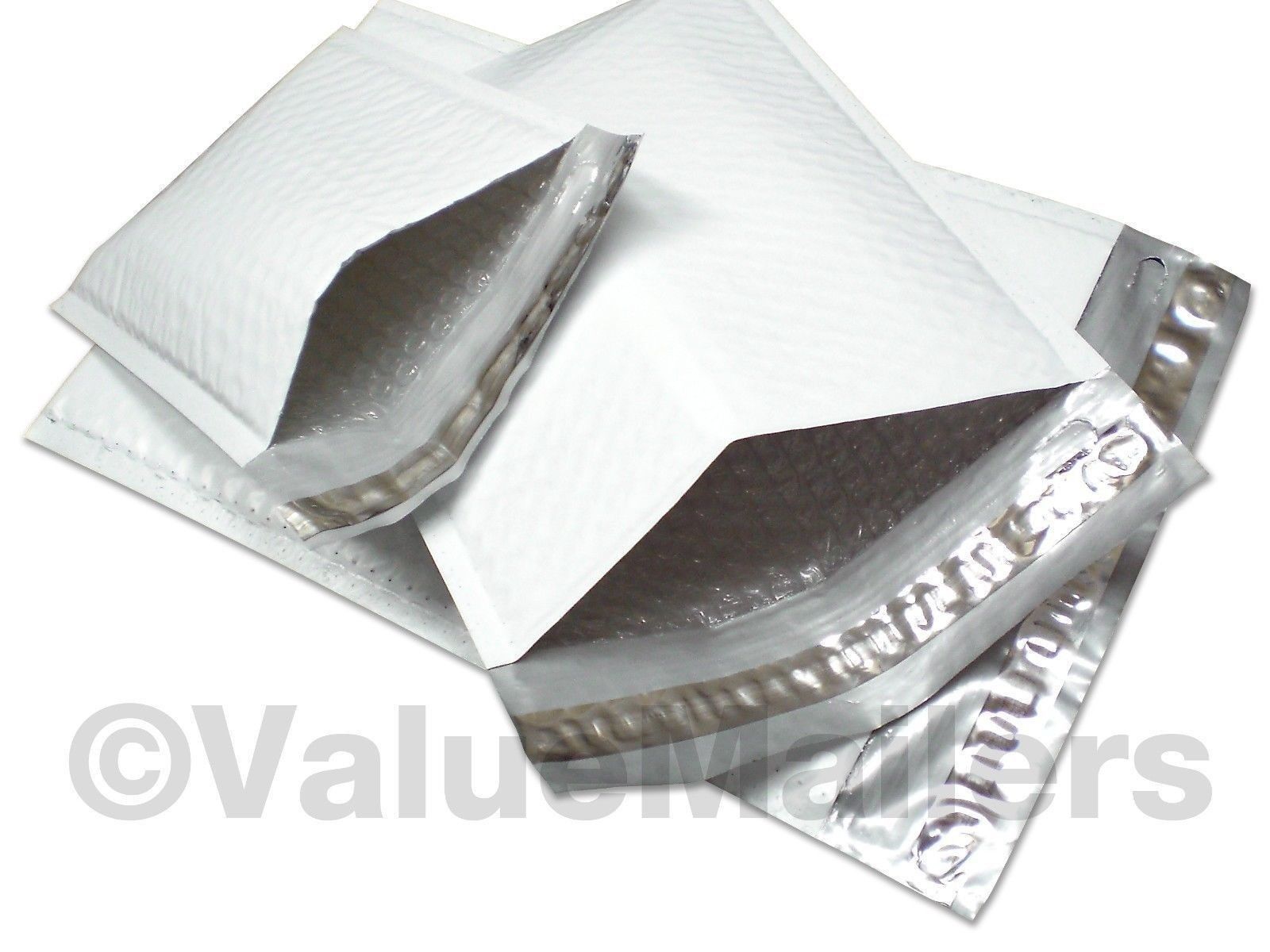 #1 Quality POLY 7.25×12 DVD Bubble Mailers Envelopes Bags 50 100 200 500 1000