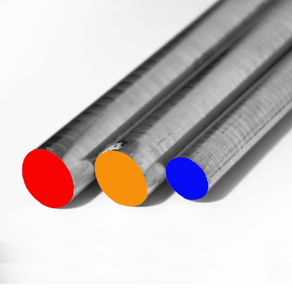 0.750 (3/4 inch) x 36 inches, A2 Tool Steel Round Rod, DCF, Oversized