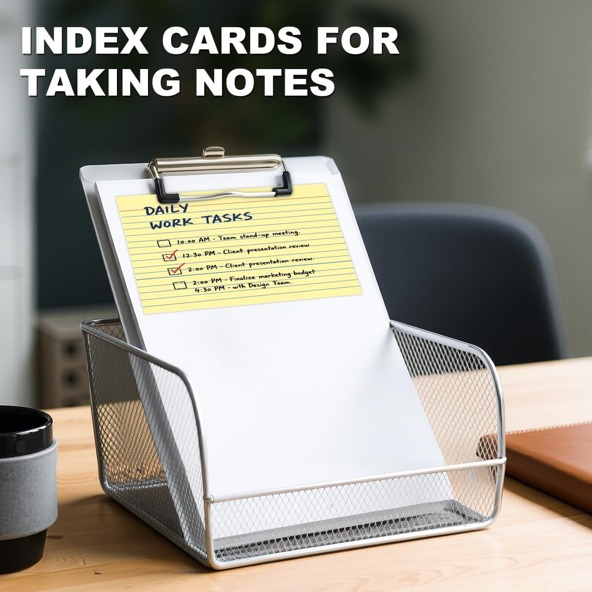 100 Count Colored Index Cards 5×8 Lined Colorful Notecards 4 Color Lined Flashca