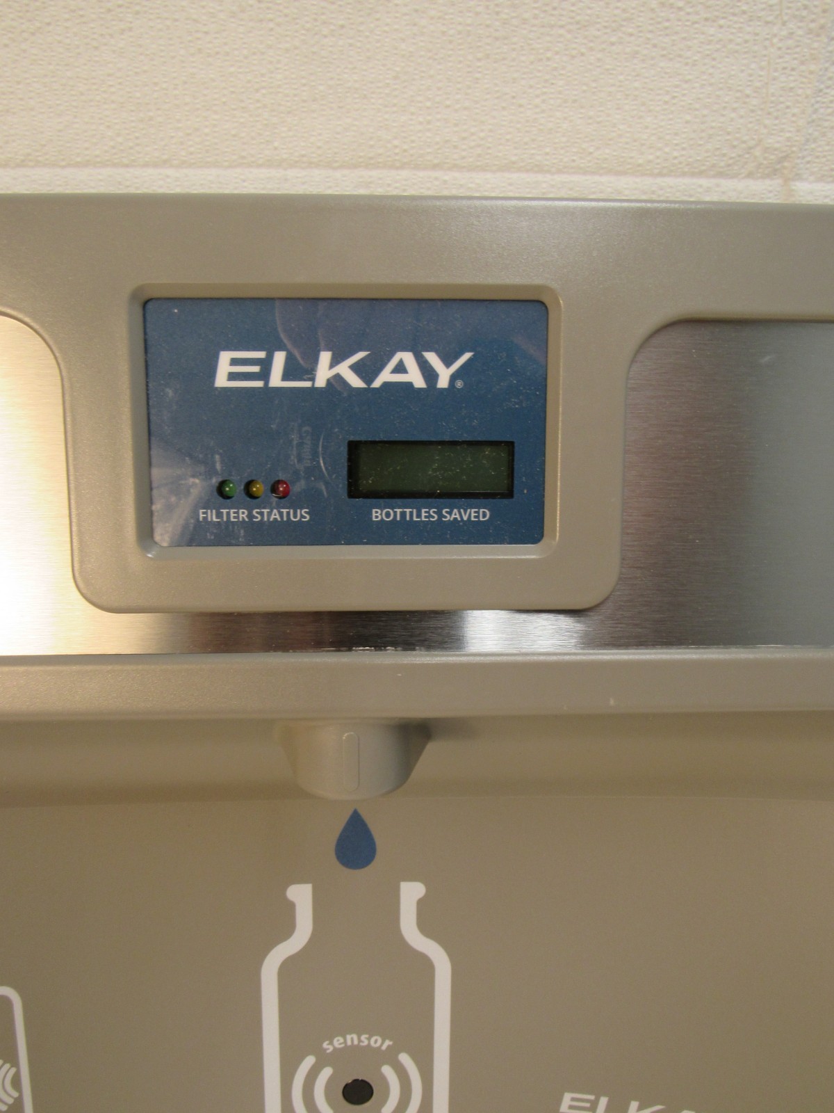 ELKAY EZH2O w/o Filter Model: EZWSR Bottle Filler Station Only