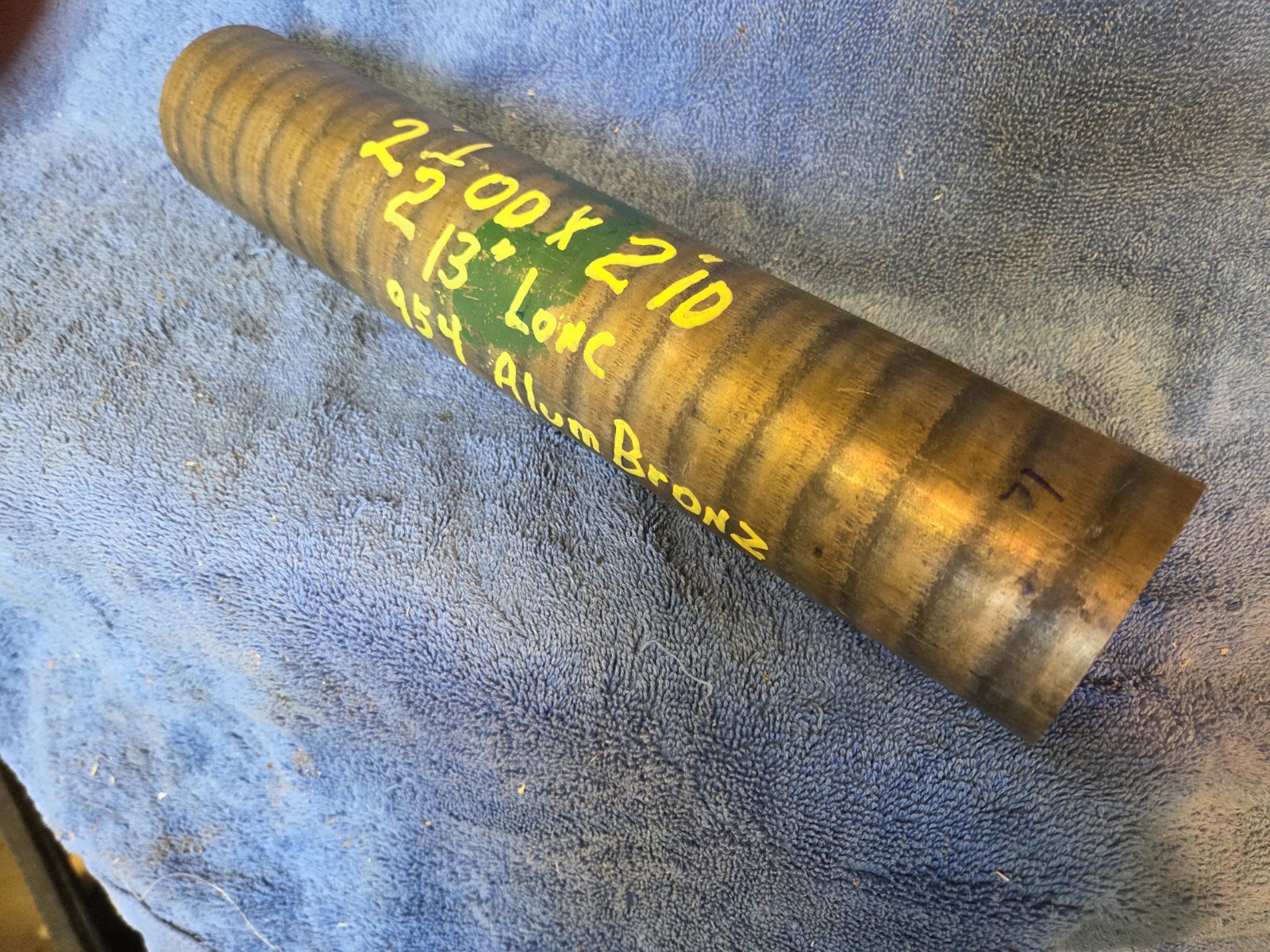 Bronze Bushing Tubing Stock Aluminum Bronze alloy 954