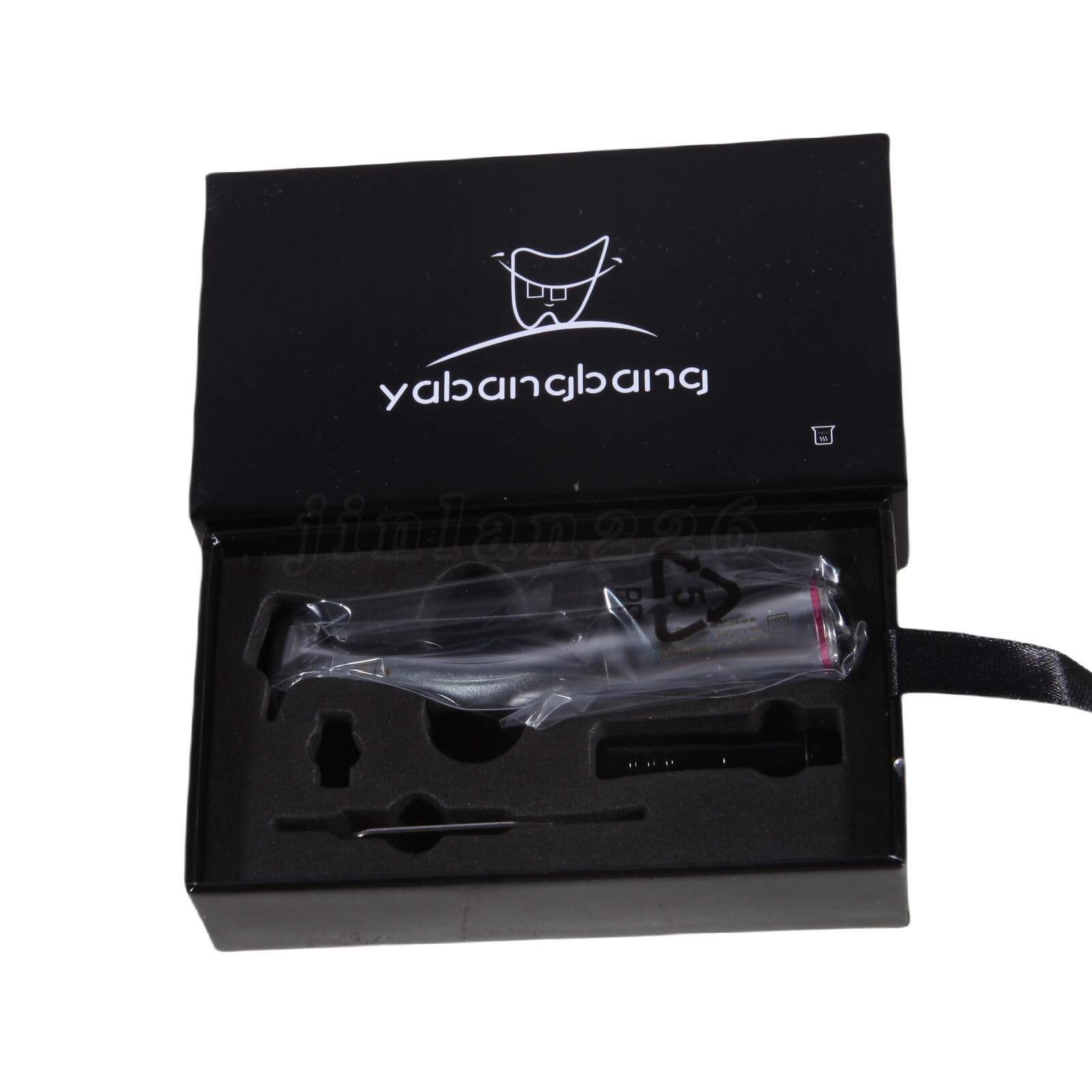 NSK Ti-MAX X95L Style Dental 1:5 LED Fiber Optic Contra Angle Handpiece Red Ring
