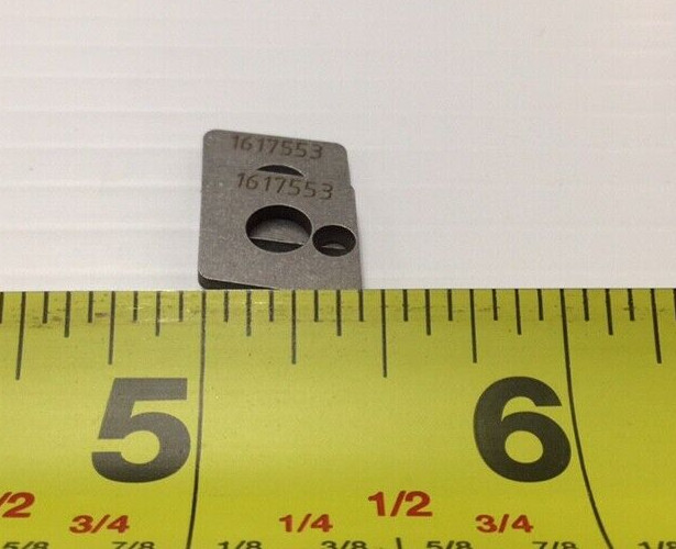 Kennametal 1617553 Shim 2980916 1.60mm Thickness 12.30mm Width (Pack Of 2)