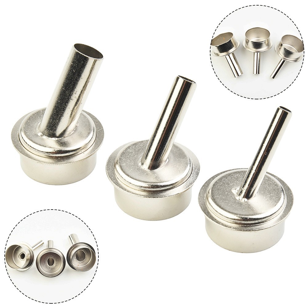 3pcs 45?? Angle Nozzle For QUICK 861DW Heat Hot Air Rework Station Welding