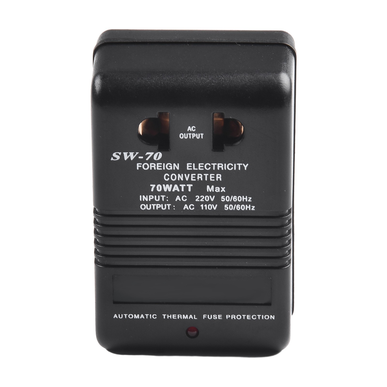 100W Portable Voltage Converter Transformer 110V 120V to 220V 240V or Reverse