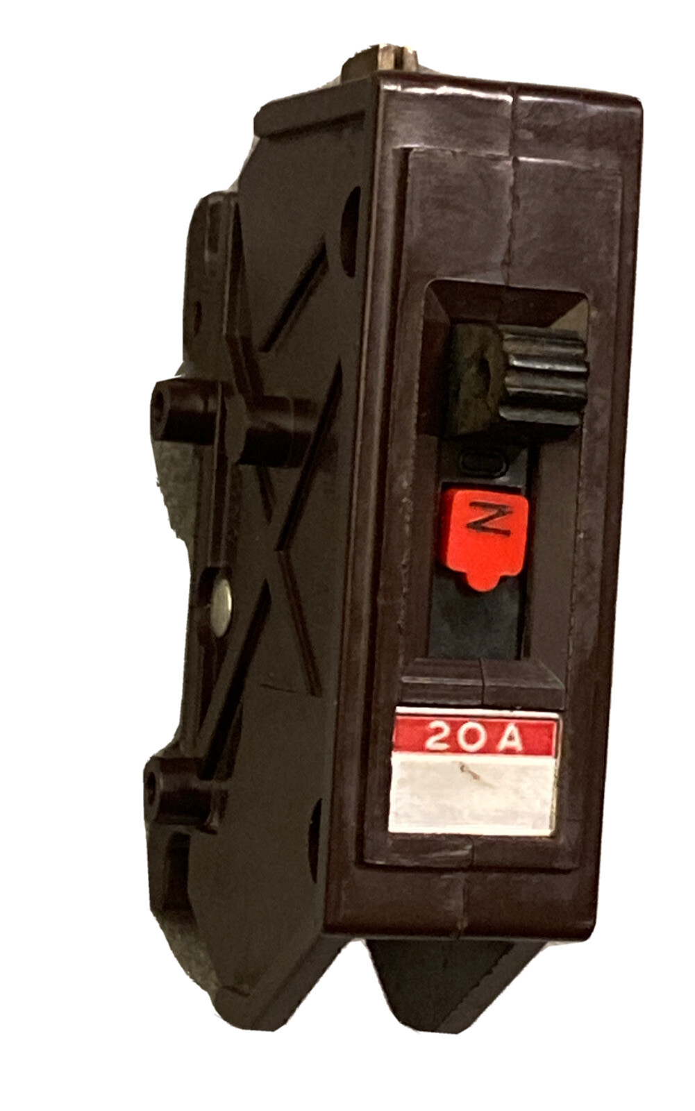 Wadsworth A120NI 20 Amp 1 Pole 1P Type A Plastic FOOT Breaker A120N A120