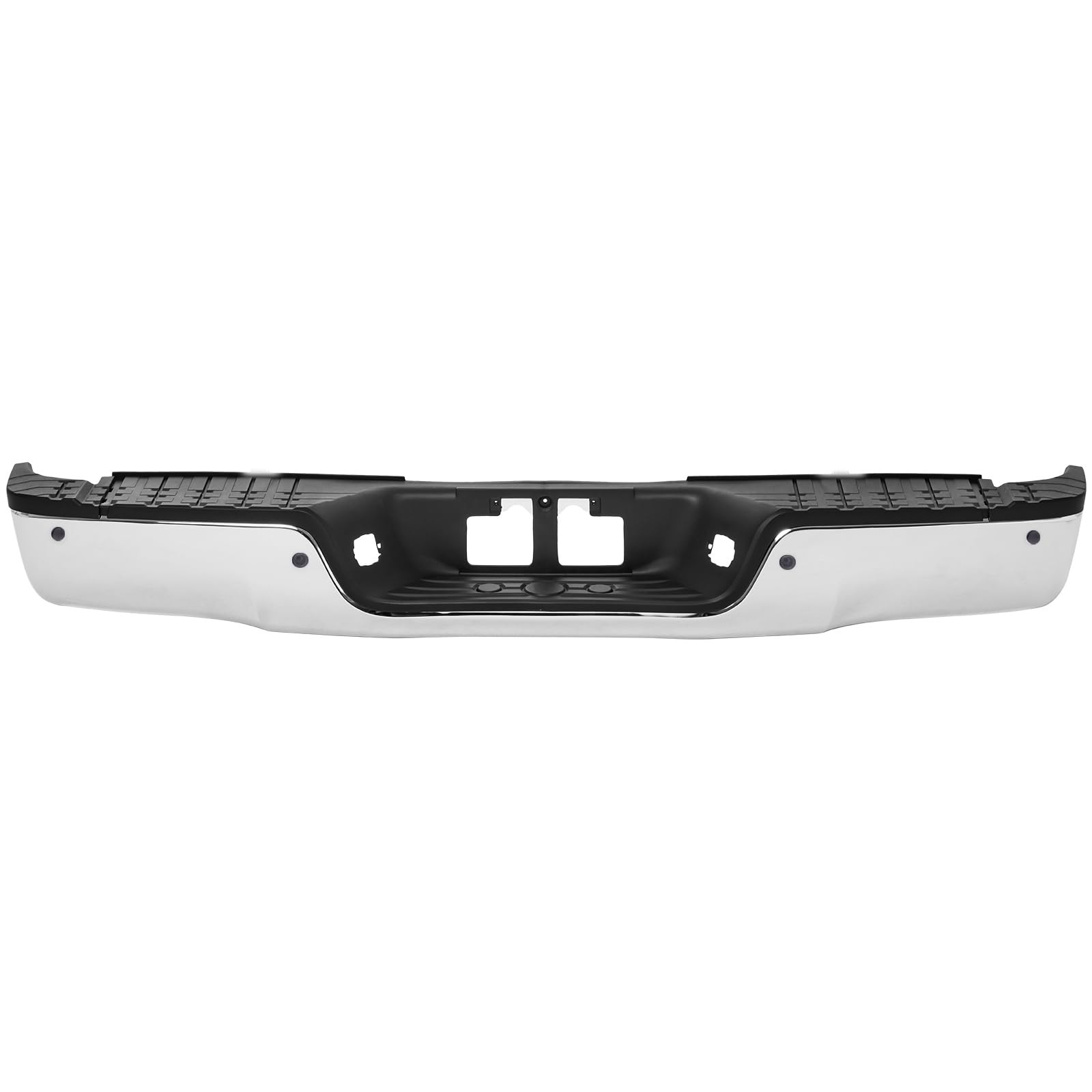 Steel Rear Step Bumper Compatible with 2007-2013 Toyota Tundra