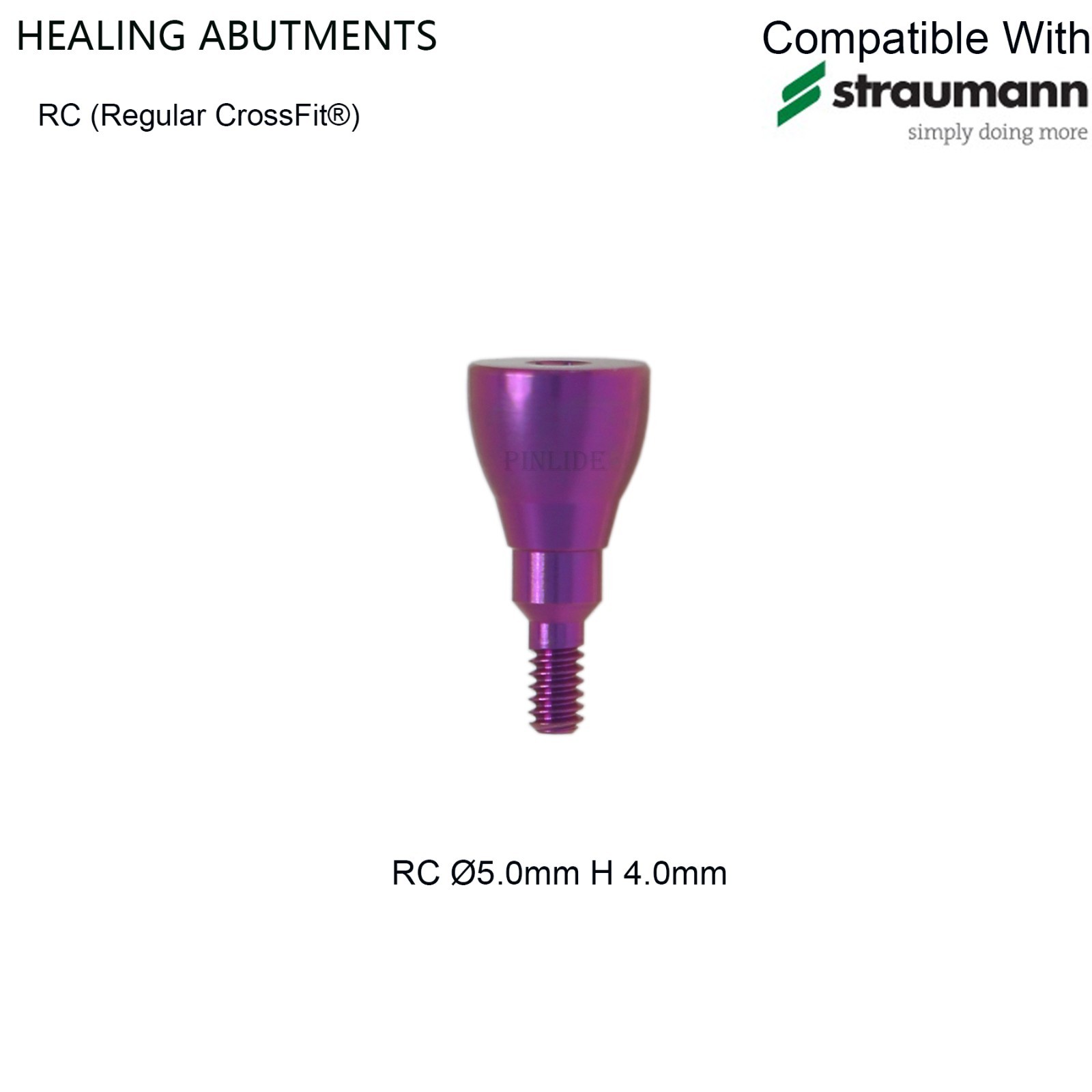 US Dental Healing Abutment Closure Compatible With Straumann ITI BoneLevel NC/RC