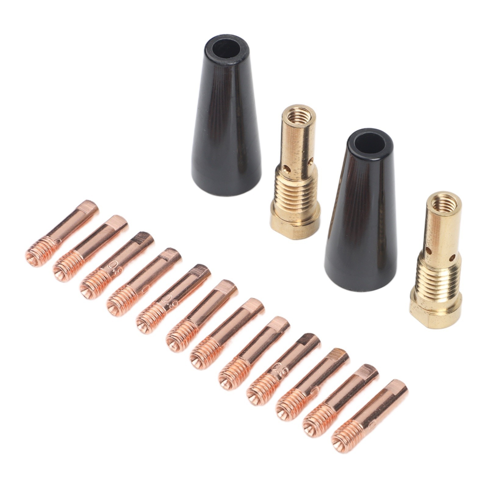 High Compatibility Gasless Nozzle Tips Kit Includes Various Essential Parts